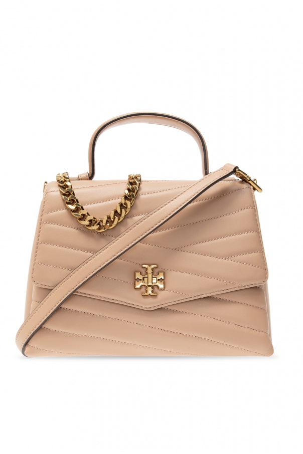 tory burch kira canvas applique shoulder bag